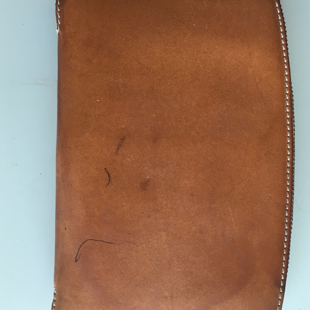 Natural Lea agenda/address /appointment book cover